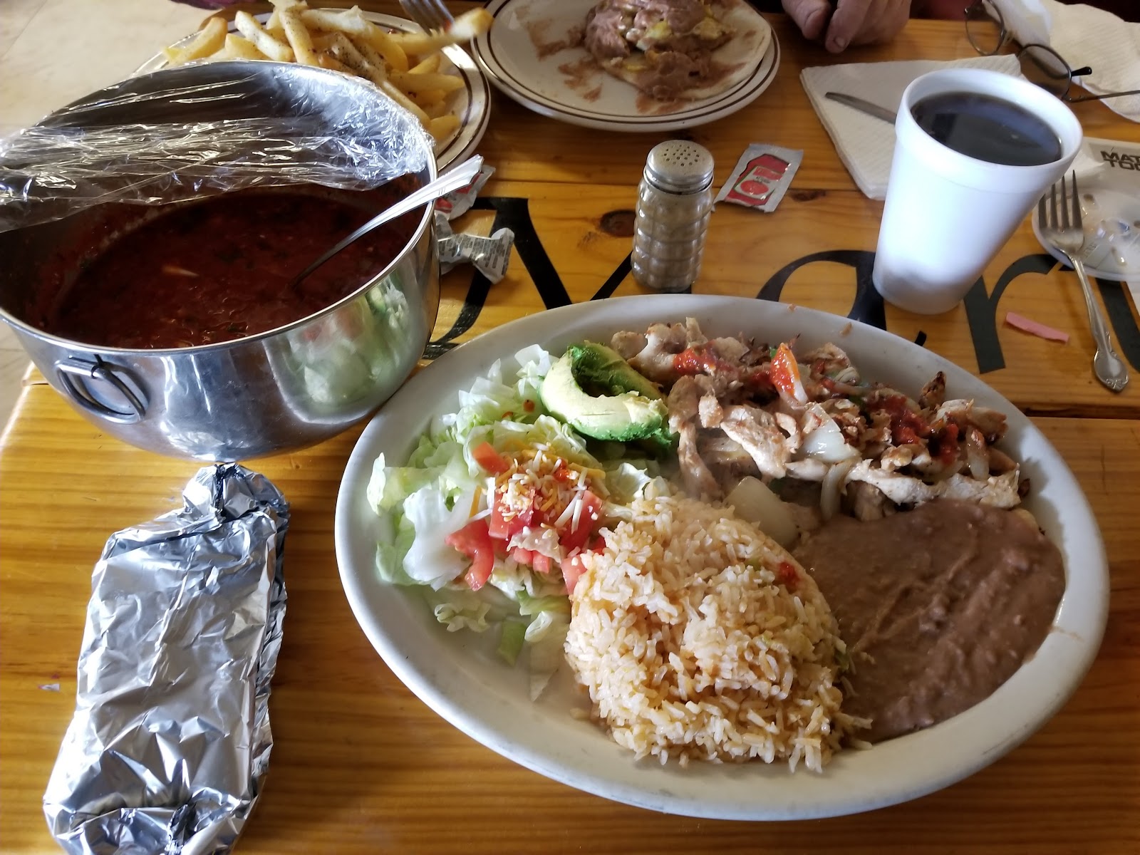 Martine's Tacos & Burgers food