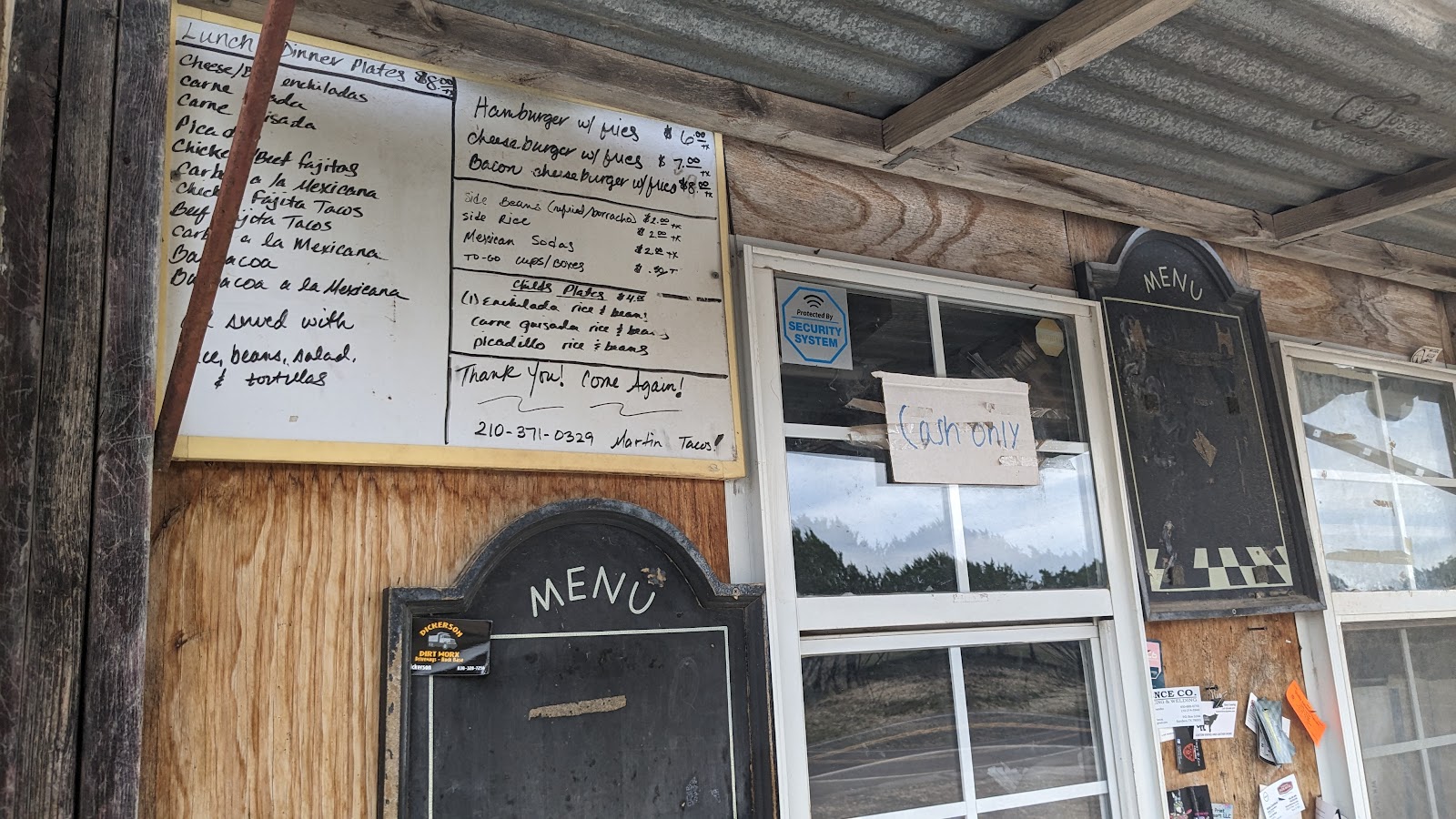 Martine's Tacos & Burgers food